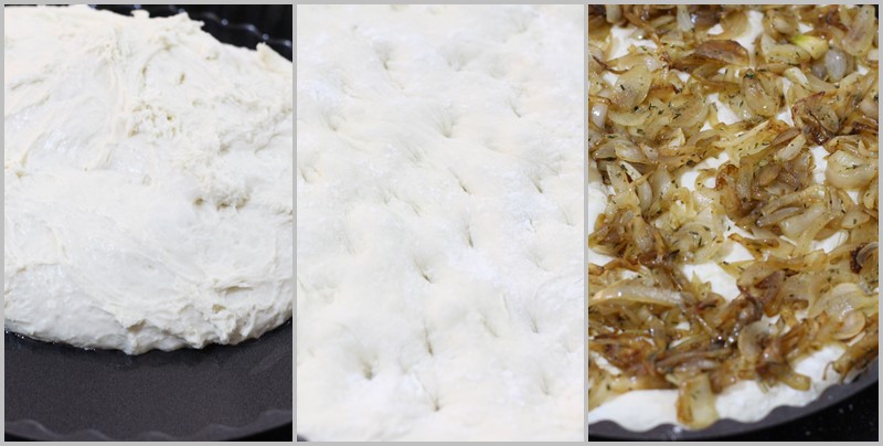 focaccia cu ceapa