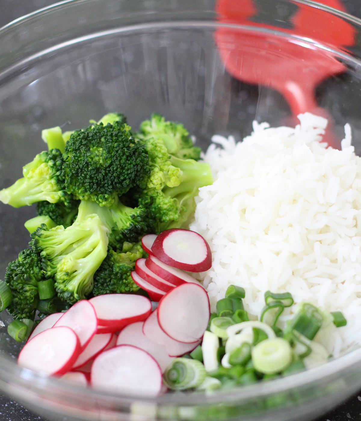 salata de orez cu brocolli