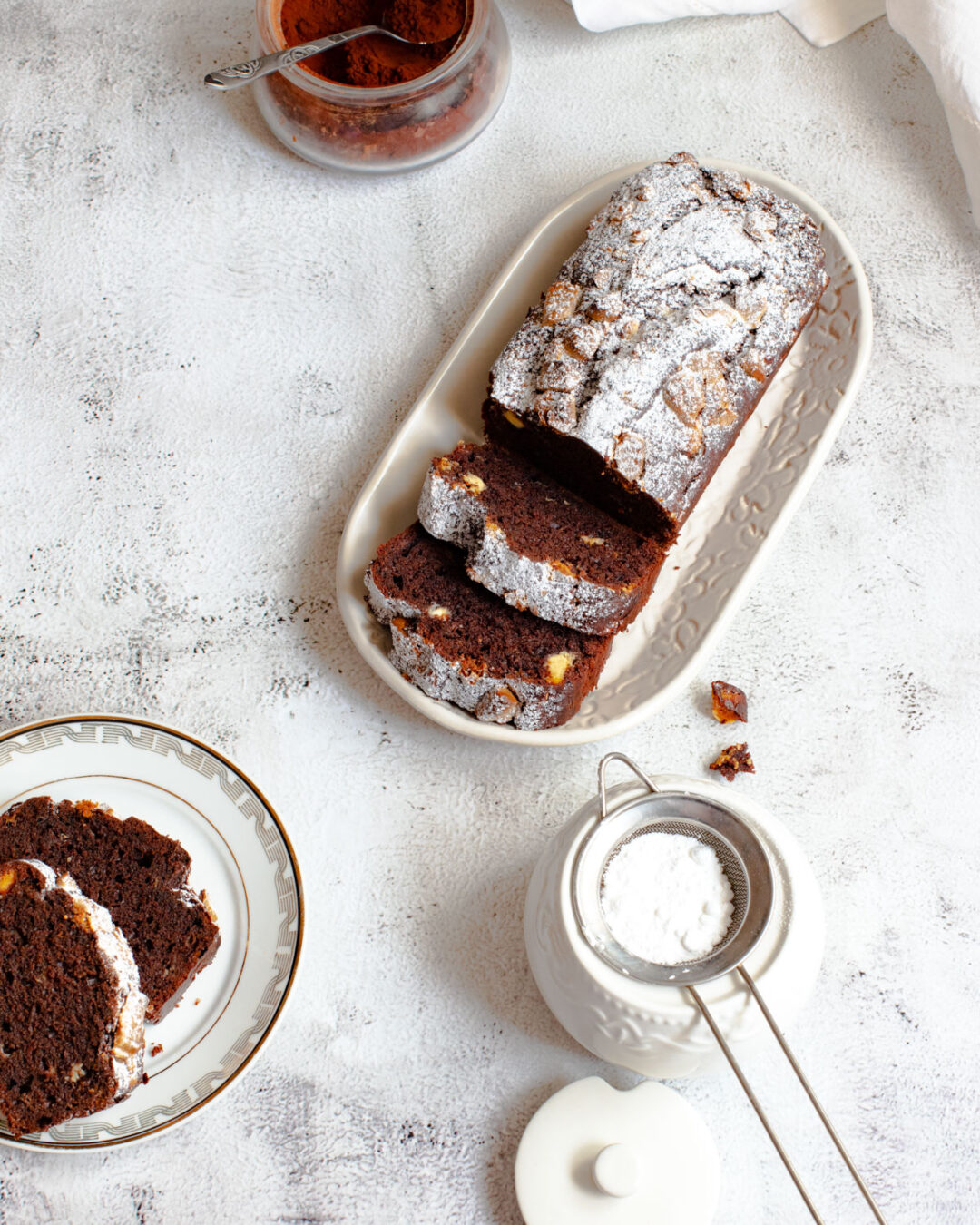 banana bread cu ciocolata