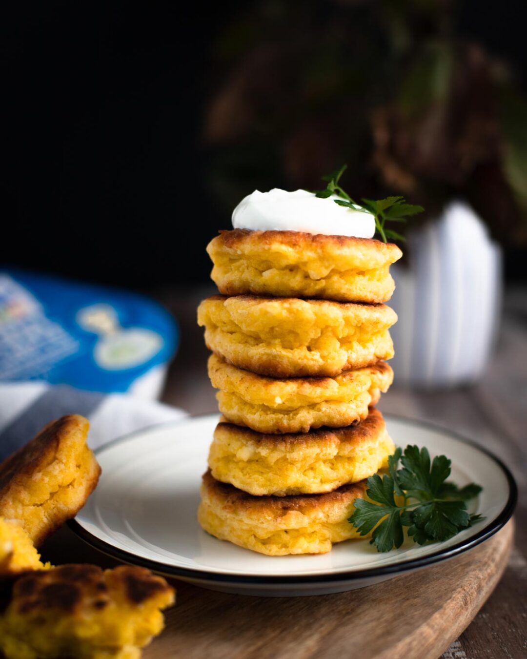 pancakes din branza