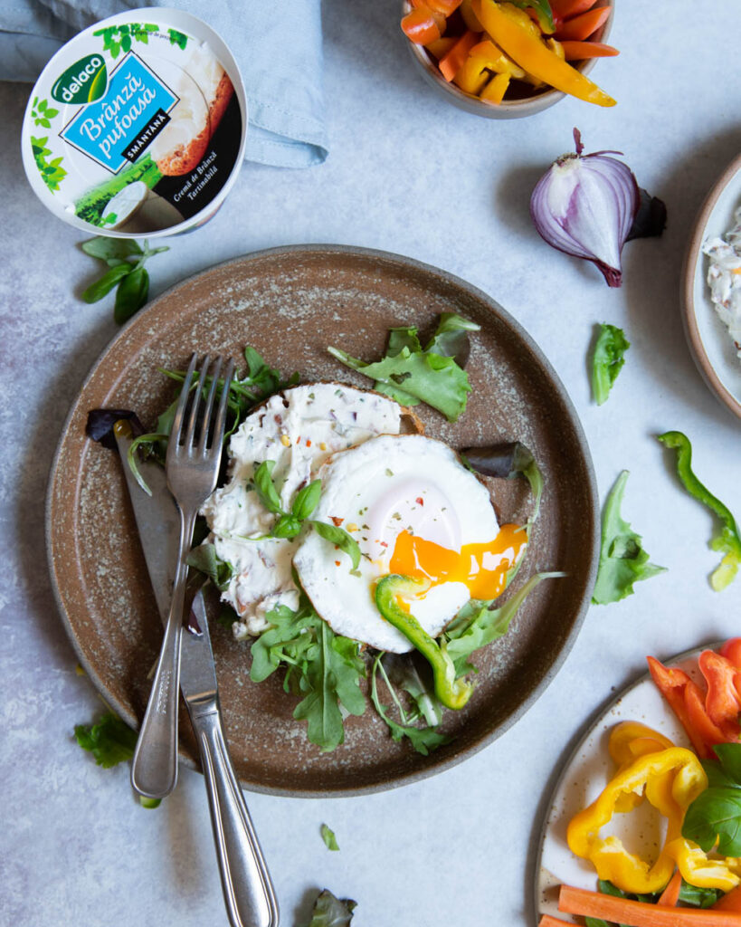 os de brânză și bacon Sandvis